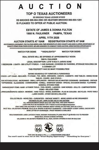Top O Texas Auctioneers