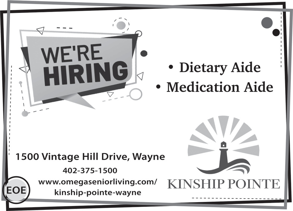 Dietary Aide - Medication Aide, Kinship Pointe