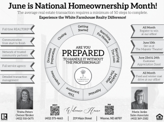 June Is National Homeownership Month!