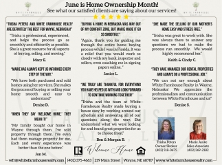 June Is Home Ownership Month!