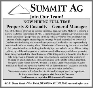 Property & Casualty - General Manager