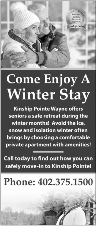 Come Enjoy a Winter Stay