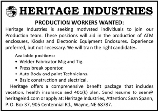 Production Workers