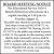 Board Meeting Notice