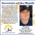 Associate of the Month