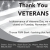 Thank You Veterans