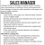 Sales Manager