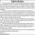 Public Notice