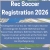 Rec Soccer Registration 2026