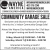 Community Garage Sale