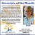 Associate of the Month