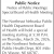 Public Notice