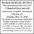 Board Meeting Notice