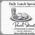 Daily Lunch Specials