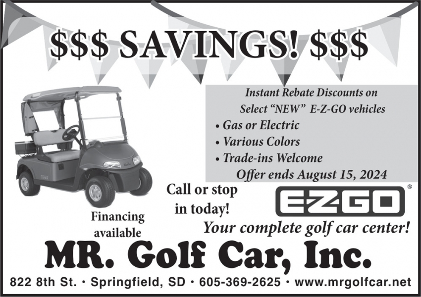Mr. Golf Car, Inc