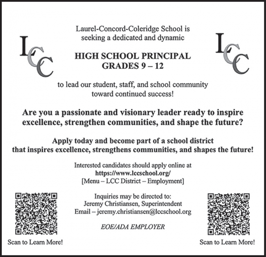 Laurel-Concord-Coleridge School