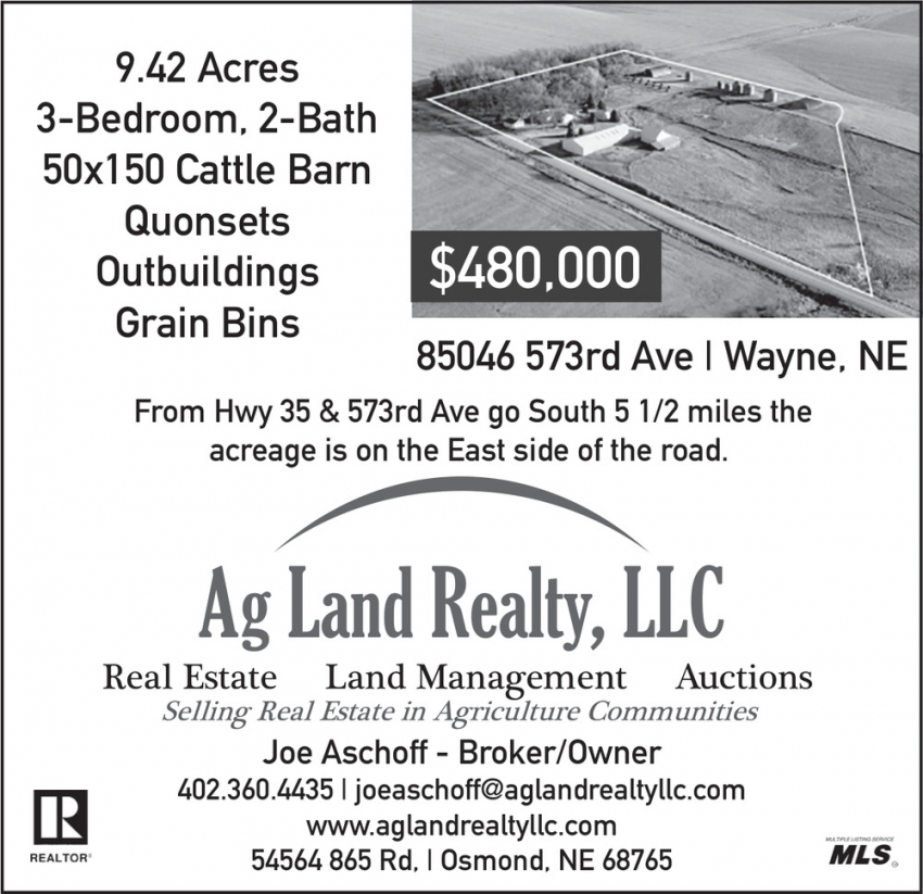 Ag Land Realty, LLC