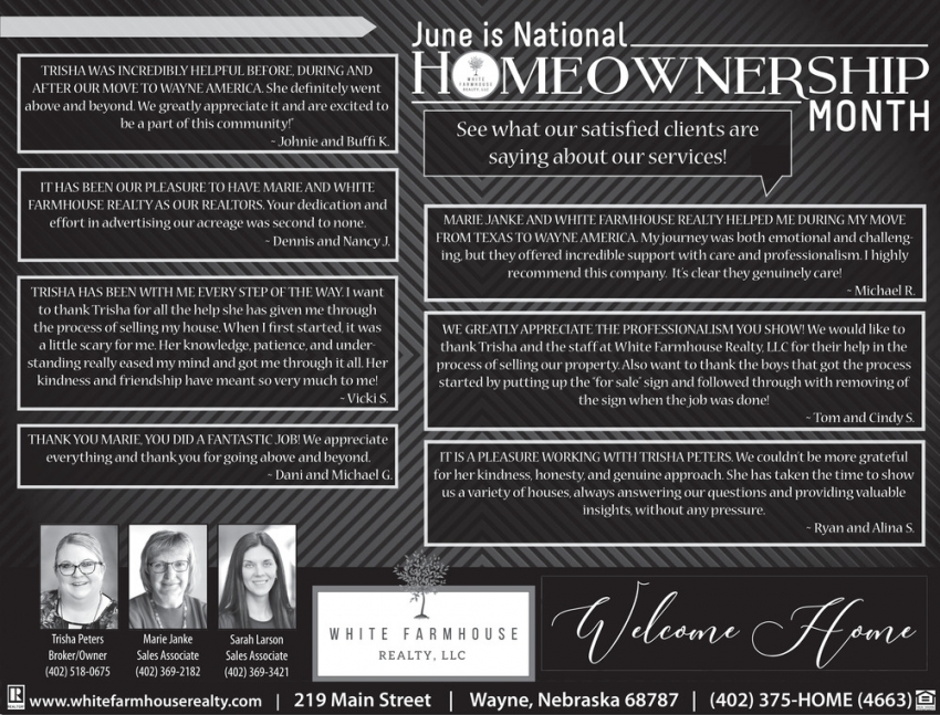 White Farmhouse Realty, LLC