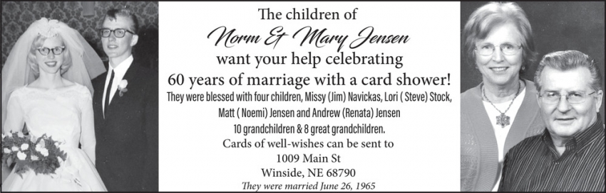 Norm & Mary Jensen