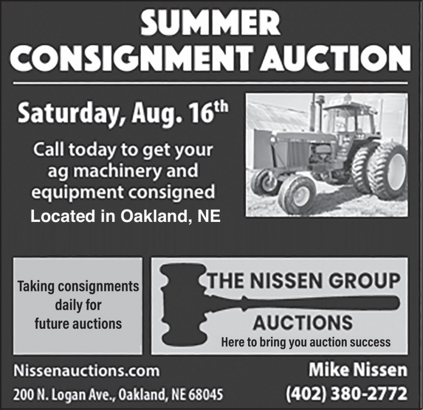 Nissen Group Auctions