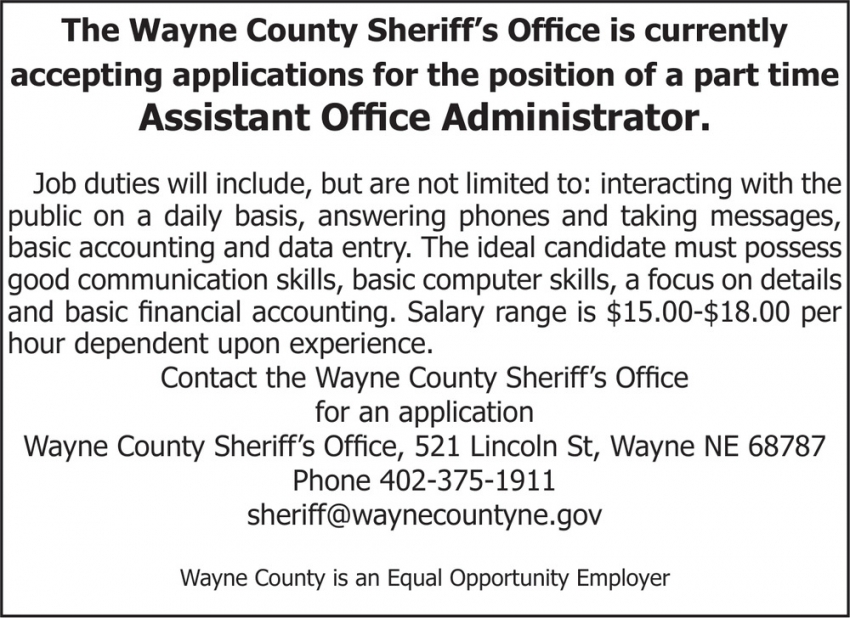 Wayne County Sheriff