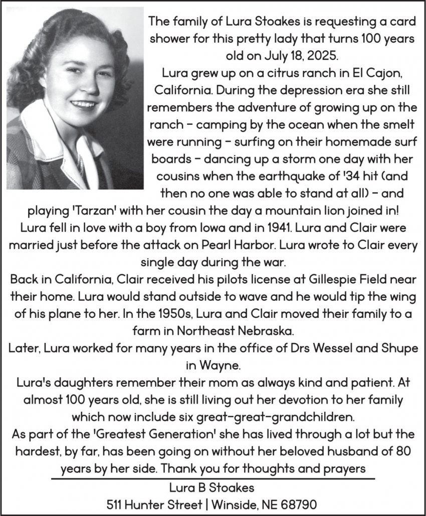 Family of Laura Stoakes
