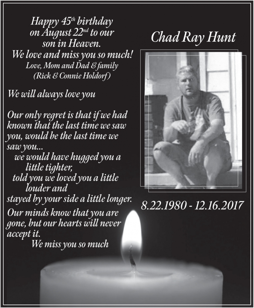 Chad Ray Hunt