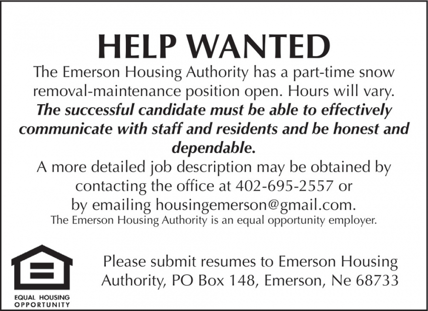 Emerson Housing Authority