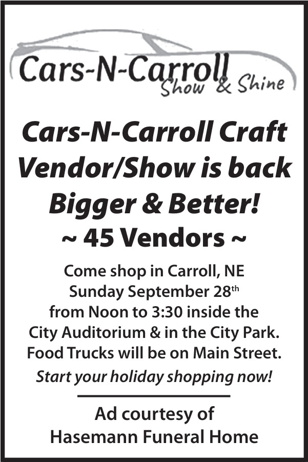 12th Annual Cars-N-Carroll Show & Shine
