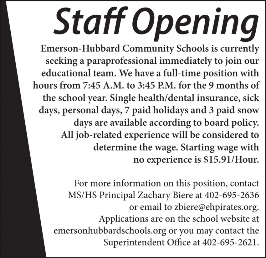 Emerson-Hubbard Community Schools