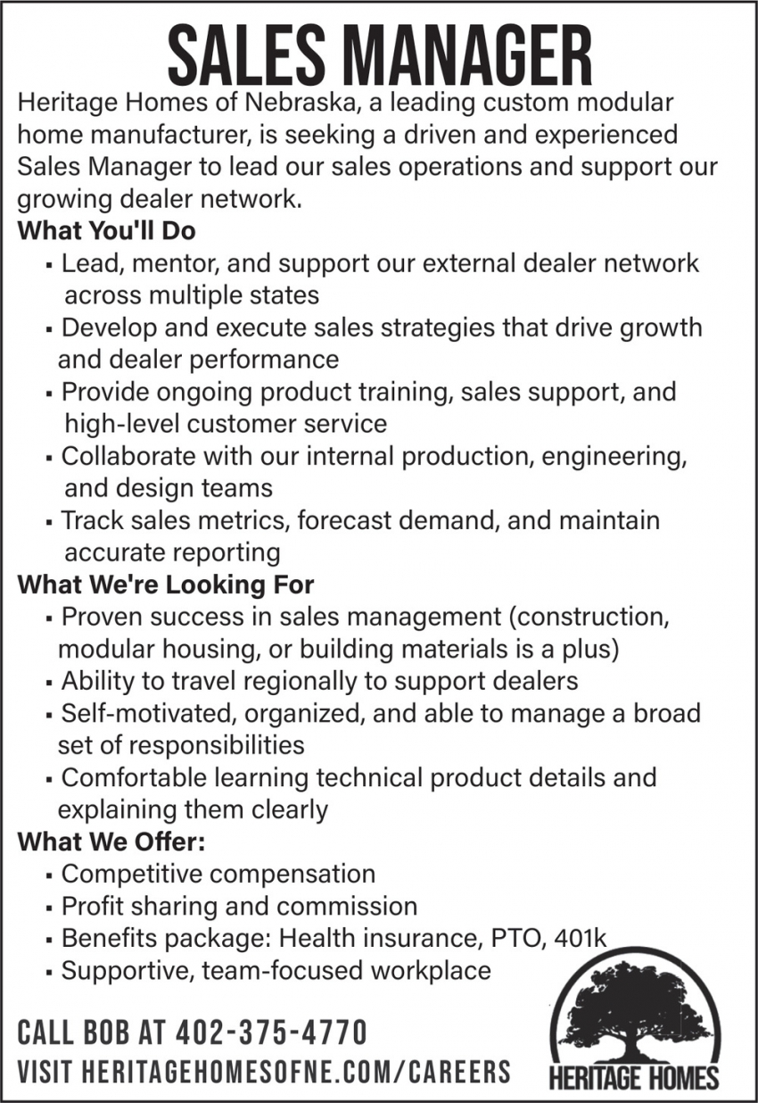 Heritage Homes of Nebraska Inc