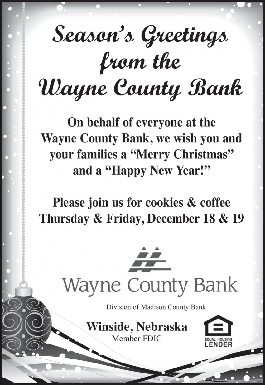 Wayne County Bank - Winside