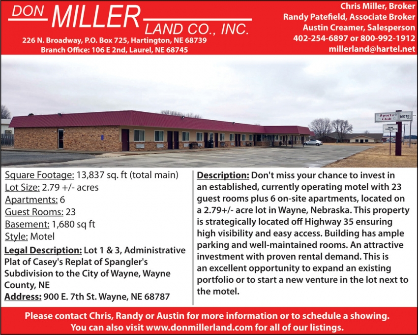 Don Miller Land Co., Inc