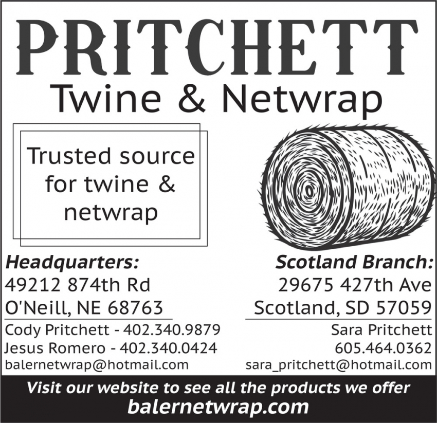 Pritchett Twine & Netwrap