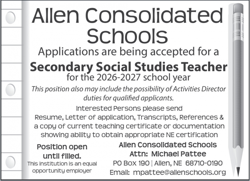 Allen Consolidated Schools