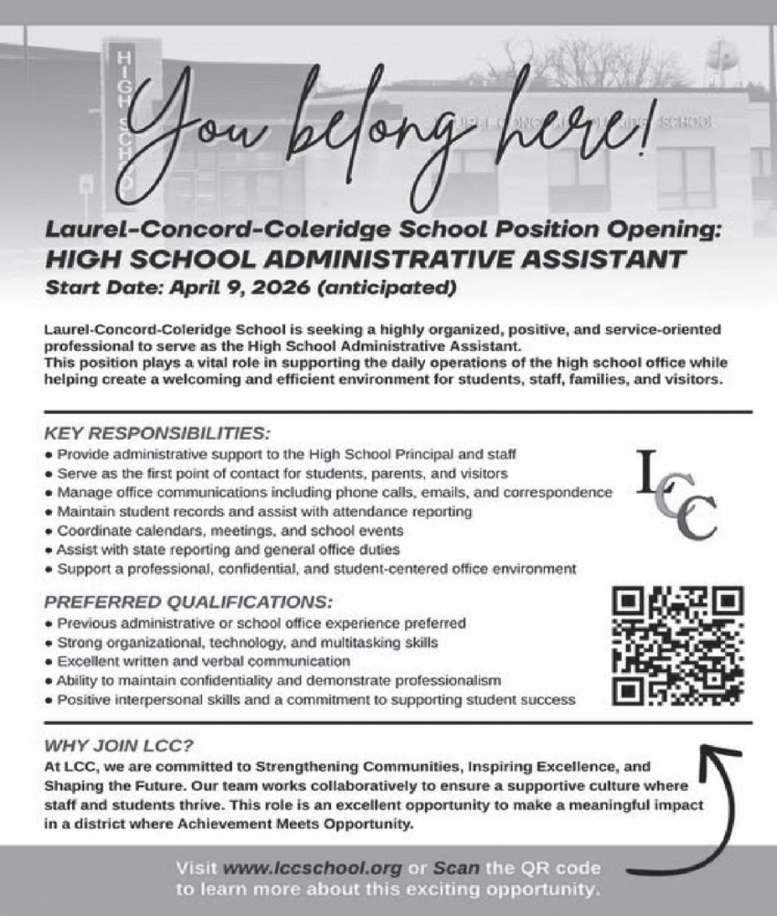 Laurel-Concord-Coleridge School