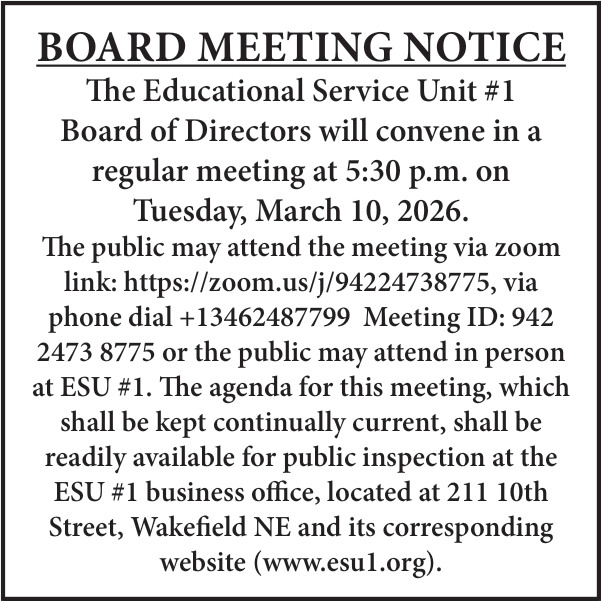 Educational Service Unit 1