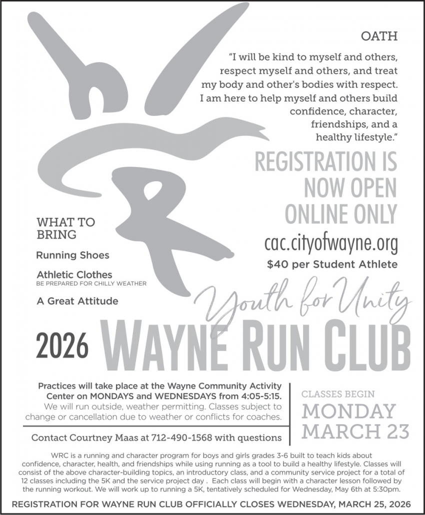 2026 Wayne Run Club