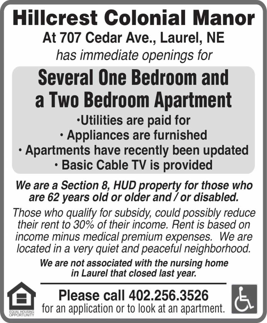 Hillcrest Colonial Manor