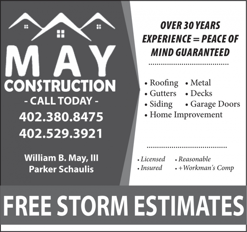 May Construction, LLC