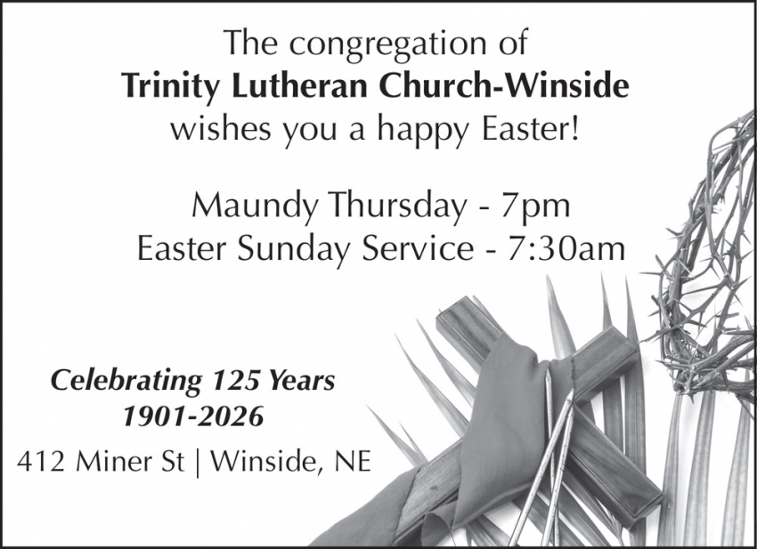 Trinity Lutheran Church - Winside