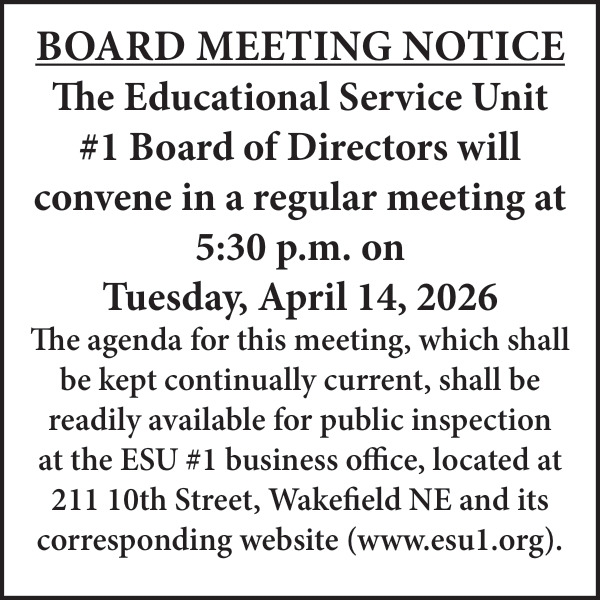 Educational Service Unit 1