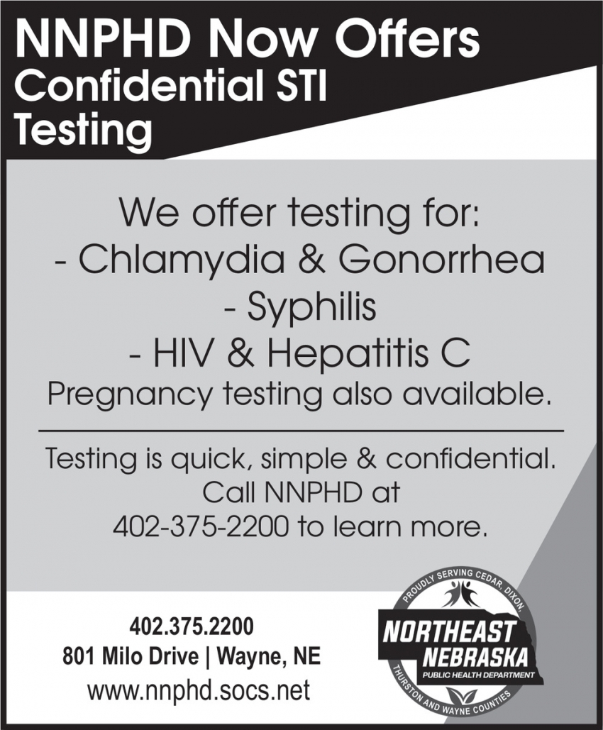 Northeast Nebraska Public Health Department