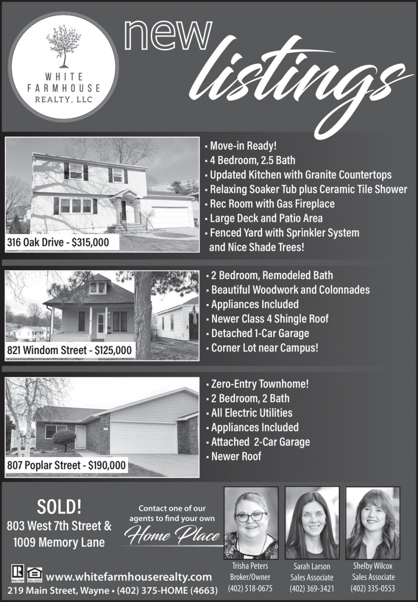 White Farmhouse Realty, LLC