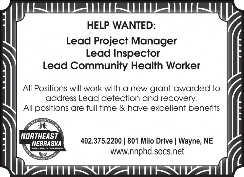 Northeast Nebraska Public Health Department