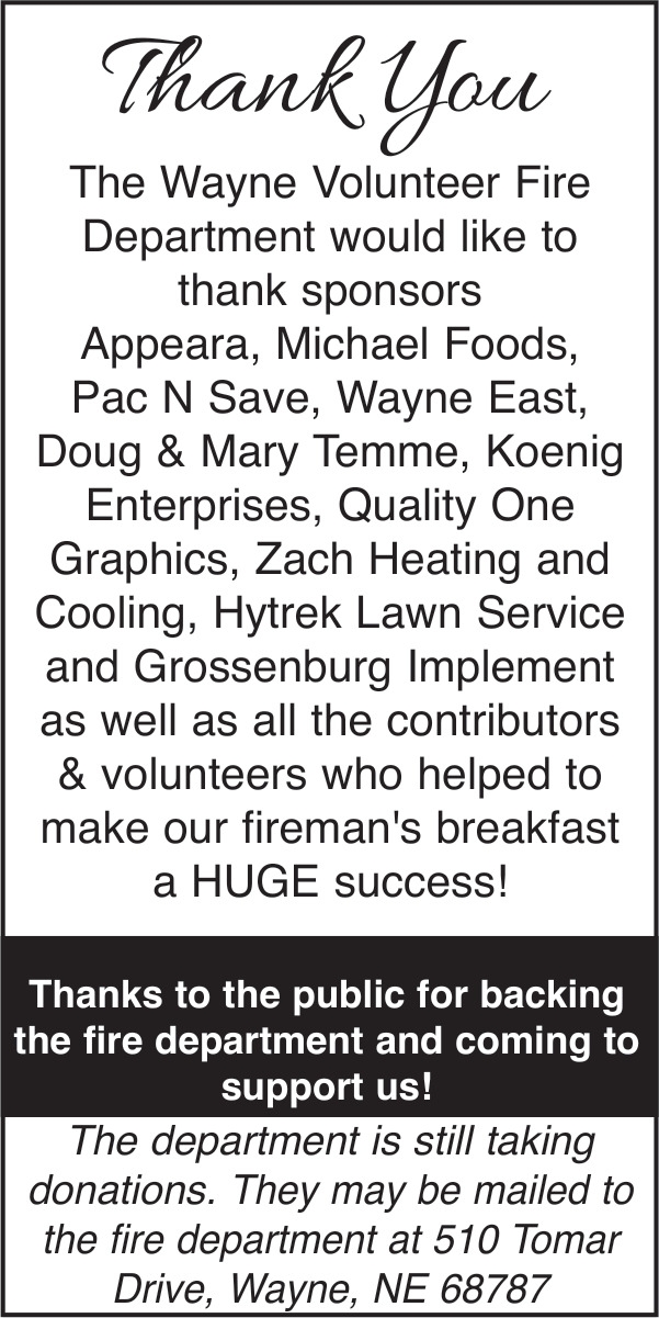 Wayne Volunteer Fire Department