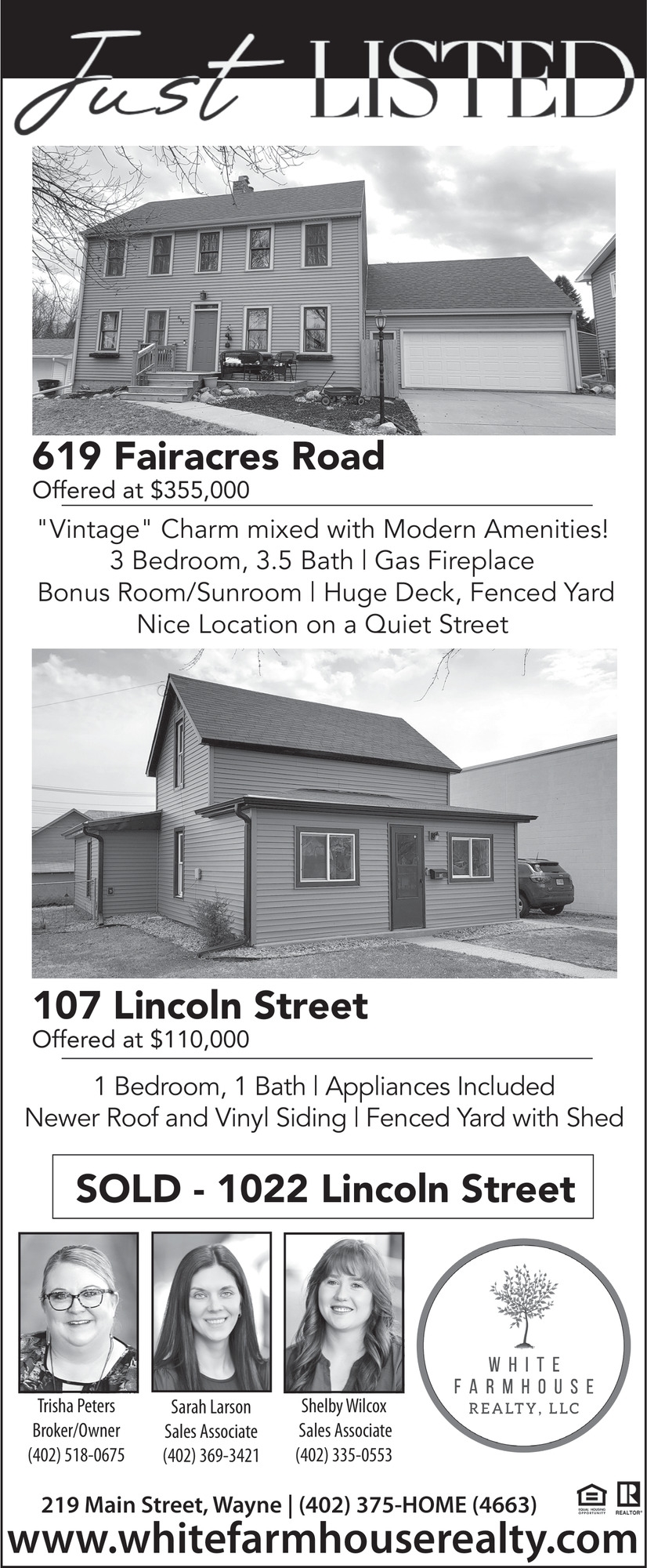 White Farmhouse Realty, LLC