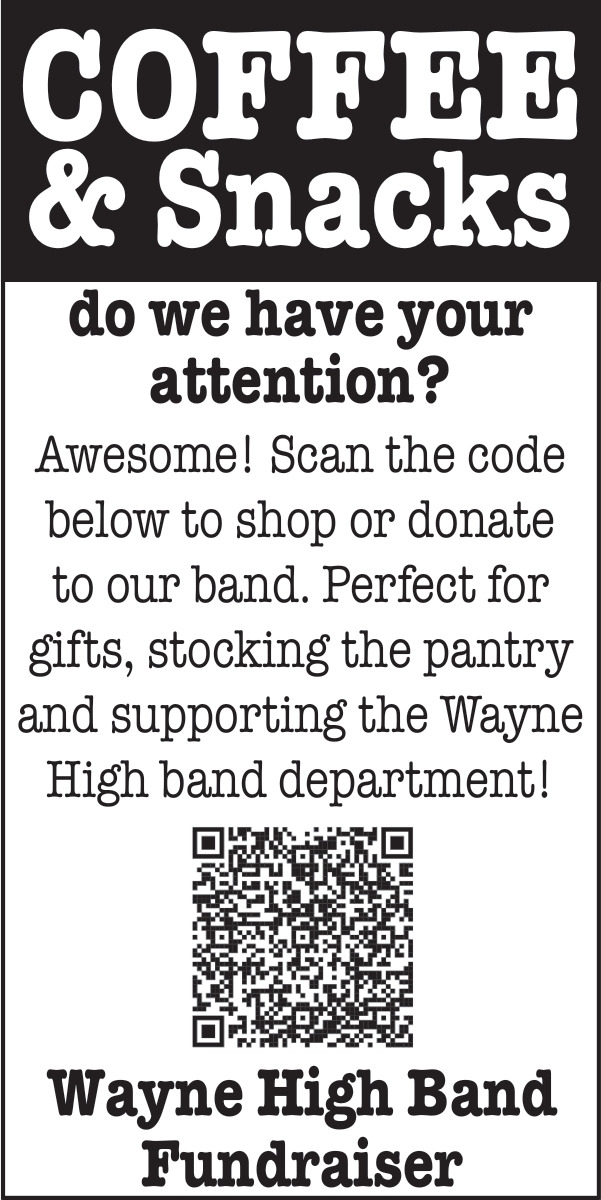 Wayne High Band Fundraiser 