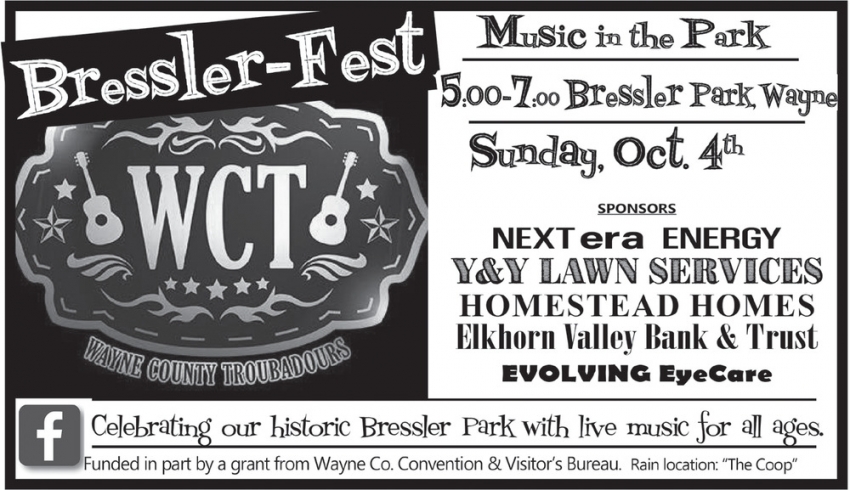 Bressler-Fest Music in the Park