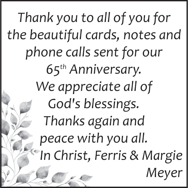 Ferris & Margie Meyer